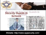 Security Guards In Schools