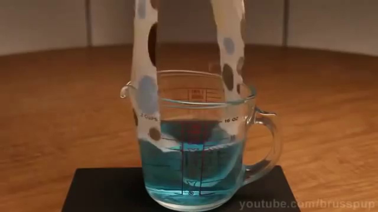 BASİT YAPILABİLİR BİR DENEY GÖSTERİSİ...İZLEYİN ÇOK GÜZEL