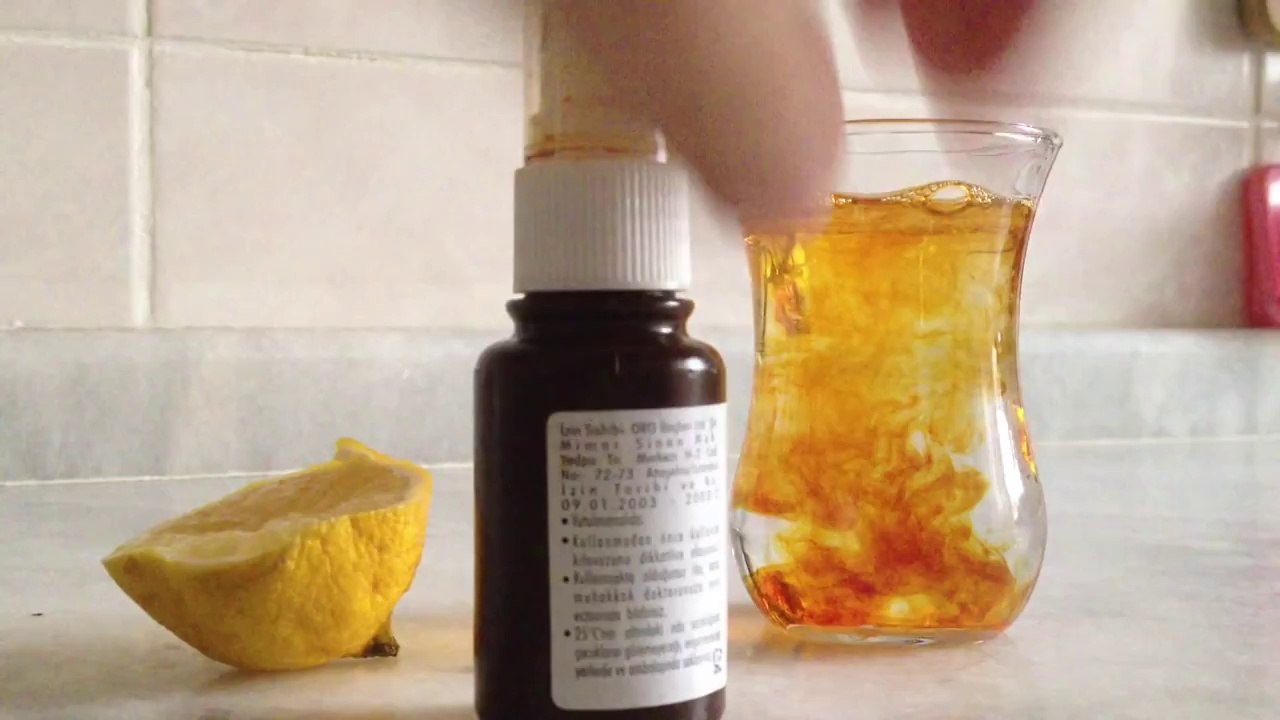 Ä°nanÄ±lmaz Limon ve TentÃ¼rdiyot KarÄ±ÅŸÄ±mÄ± ( Ä°ncredible Lemon and Tincture of Iodine)