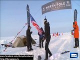 Dunya News-Runners compete in North Pole Marathon