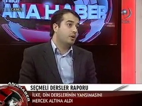 İLKE İlim Kültür Eğitim Derneği Genel Sekreteri Süleyman Güder seçmeli derslerini anlatıyor.