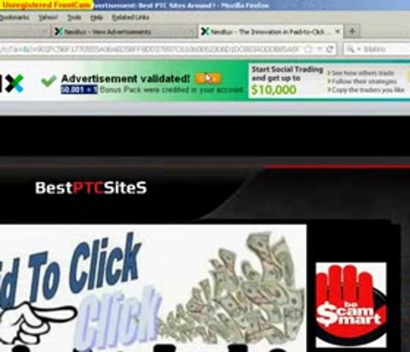 Learn how to make money just watching ad´s and microjobs Neobux method