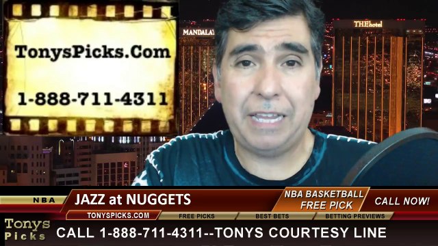 Denver Nuggets vs. Utah Jazz Pick Prediction NBA Pro Basketball Odds Preview 4-12-2014