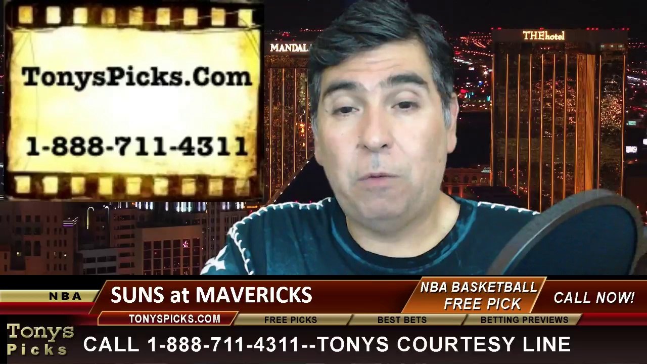 Dallas Mavericks vs. Phoenix Suns Pick Prediction NBA Pro Basketball Odds Preview 4-12-2014
