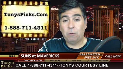 Dallas Mavericks vs. Phoenix Suns Pick Prediction NBA Pro Basketball Odds Preview 4-12-2014