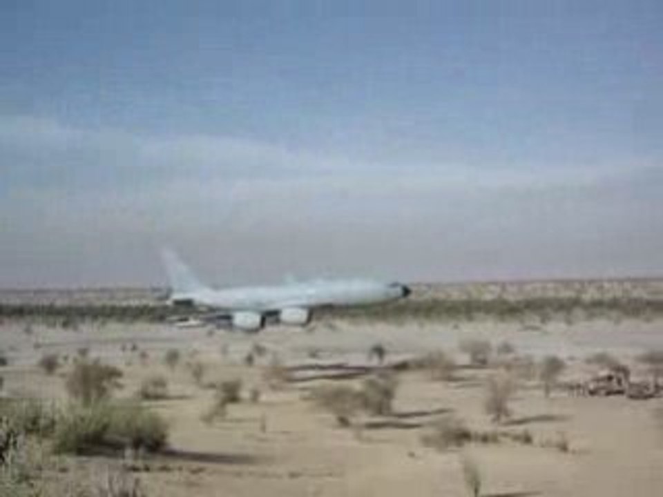 KC-135 Crazy Low Level Pass