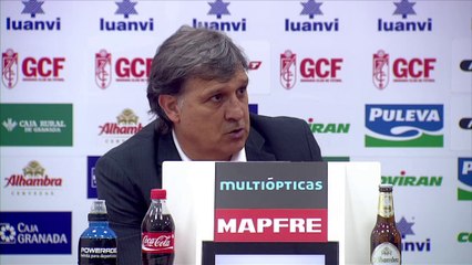 Martino espera que sus jugadores no bajen los brazos tras esta derrota