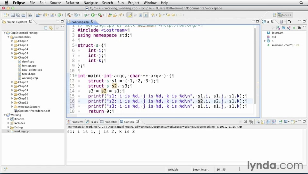 01-Exploring the assignment operator