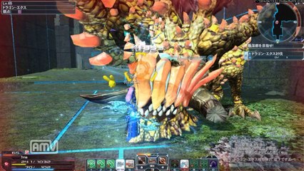 [PSO2] ダブセでボス練習 その1 SHドラゴンエクス