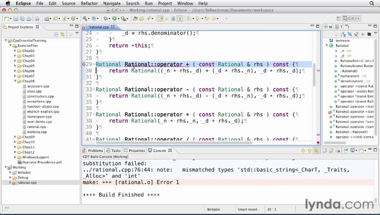 10-Overloading operators with non-member functions