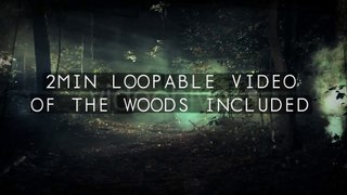 Dark Woods and Text - After Effects Template