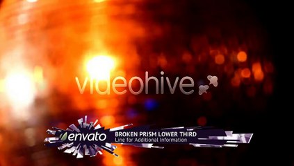 Broken Prisms Lower Third - After Effects Template