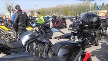 Haute-Normandie : les motards en colère