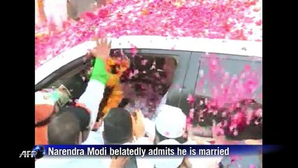 India's Gandhi mocks rival Modi over wedlock confession