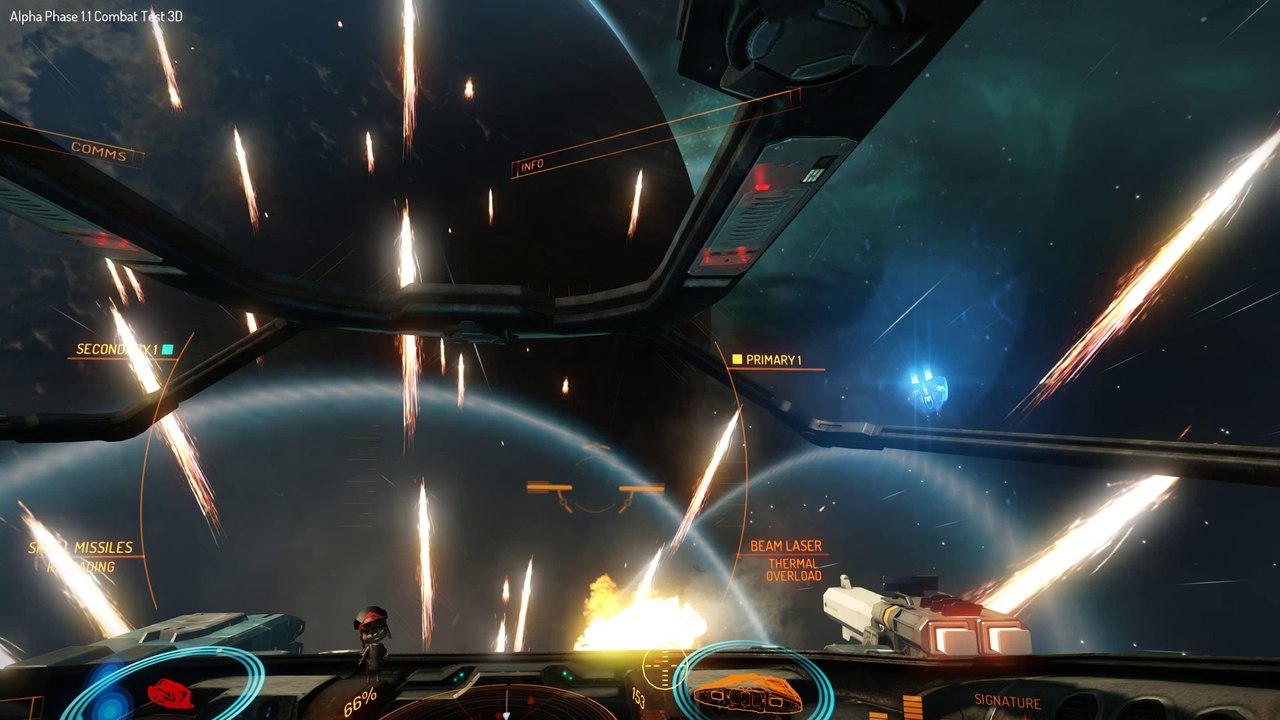 Elite : Dangerous - Alpha Gameplay - Anaconda assault