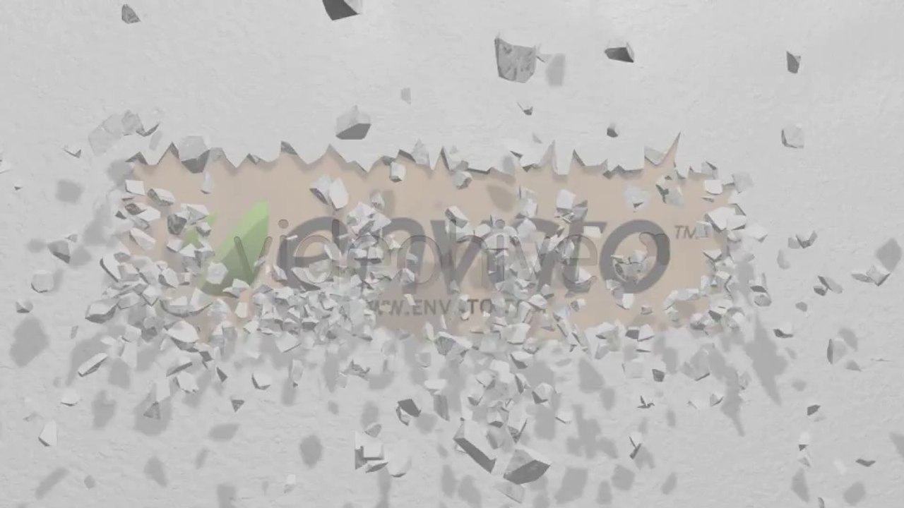 Crumble Logo Reveal - After Effects Template