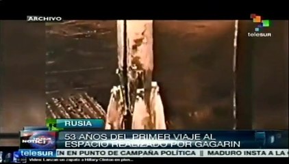 Celebra el mundo el 53º aniversario de la hazaña cósmica de Y. Gagarin