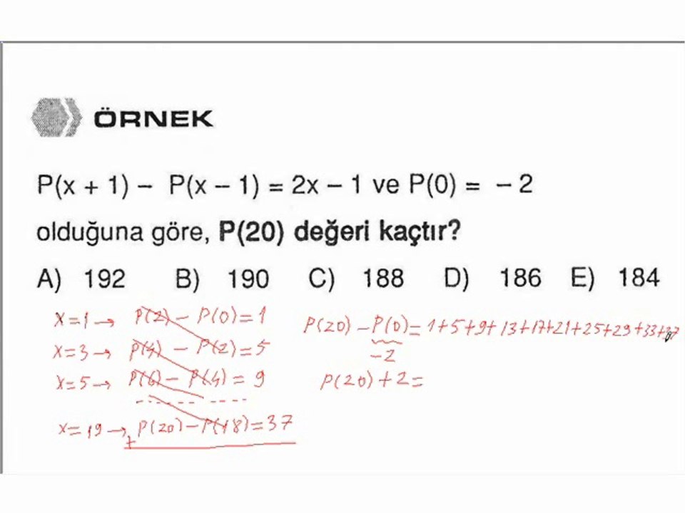 4) İki Polinomun Eşitliği