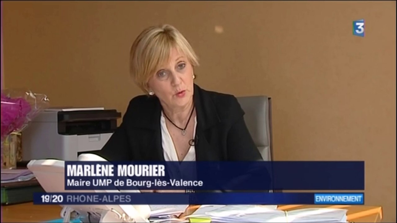 Environnement : Pollution d'eau à Bourg-lès-Valence (France 3, jeudi 10 avril 2014)