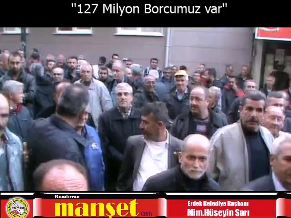 Erdek Belediye Başkanı Mim. Hüseyin Sarı