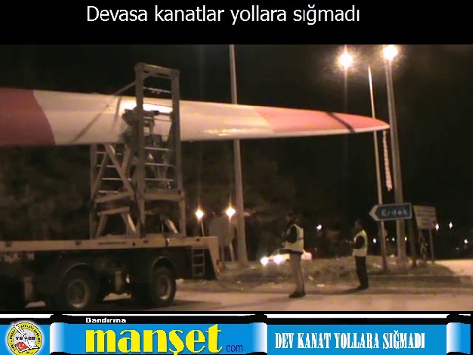 Dev kanatları yollar almadı