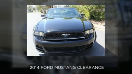 2013 Ford F-150 - 2013 Ford Fiesta - 2014 Ford Mustang CLEARANCE