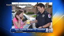 Teen Writes Cop A Parking Ticket
