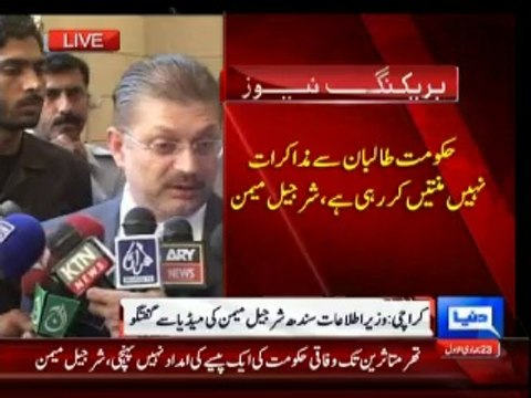 Thar did not receive even Rs 1 from Federal government: Sharjeel Memon