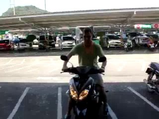 Scooter Crash During Test Drive on MSN Video