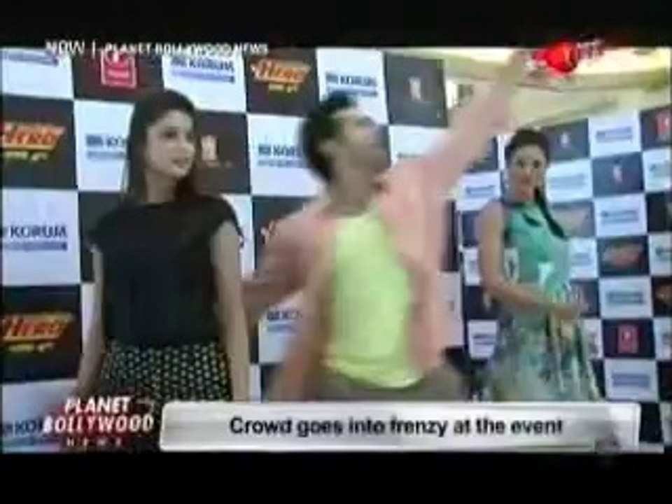 crowd goes into frenzy at the event 25th march  2014