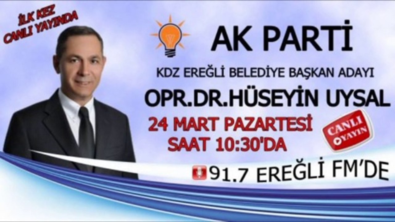 UYSAL EREĞLİ FM CANLI YAYIN (3)
