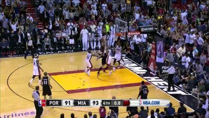 Play of the Day LeBron and Bosh