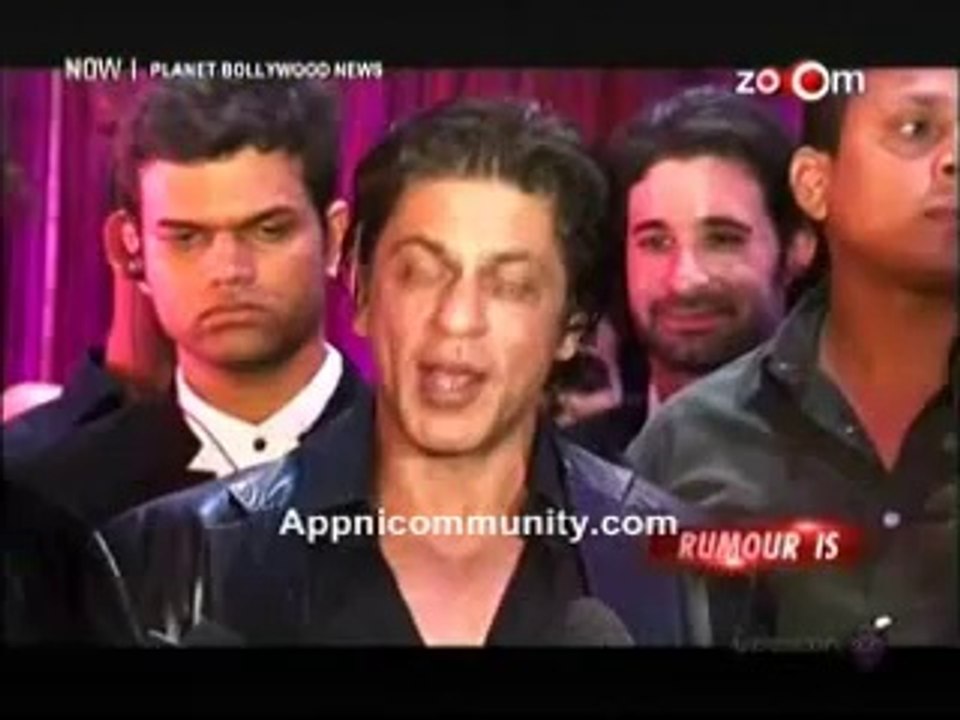 Srk meets aditya chopra regarding 'HNY' 25th march 2014
