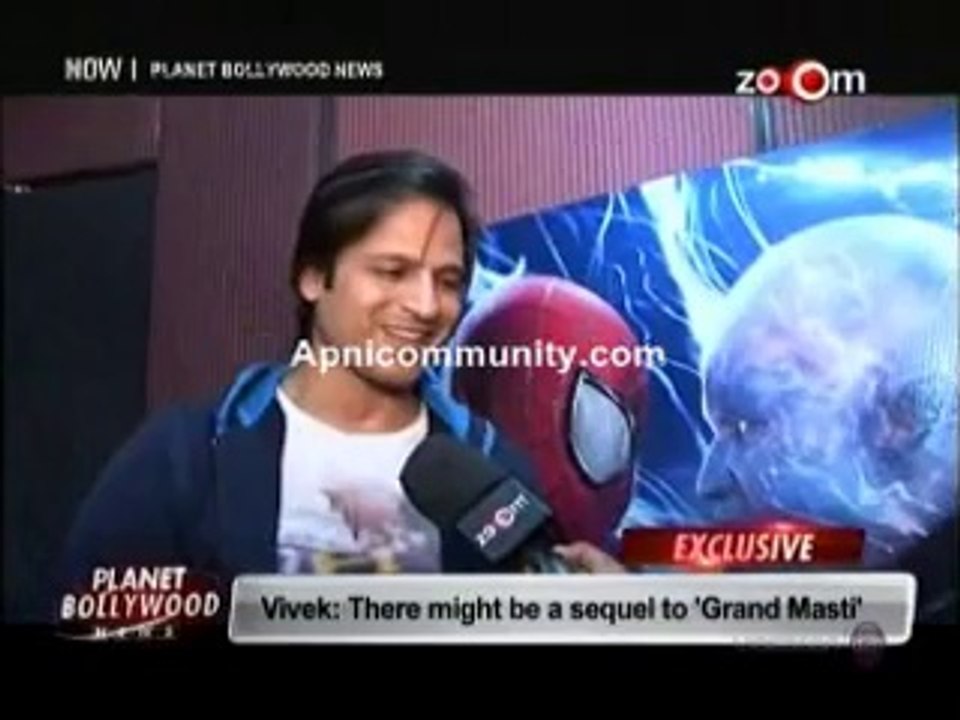 Vivek on dubbling in hindi for a hollywood film 25th march 2014