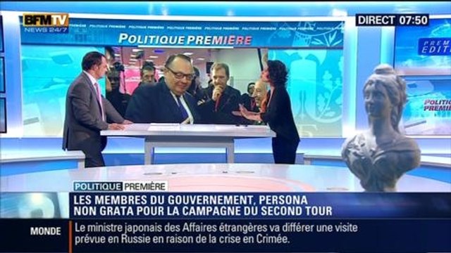 Politique Première: La majorité socialiste se déclare favorable à un remaniement du gouvernement - 25/03