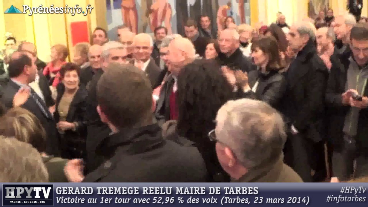 [MUNICIPALES] Tarbes Gérard Trémège l'emporte au 1er tour (23 mars 2014)