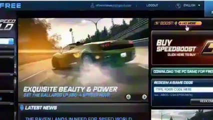Need For Speed: World Hacked! Speedhack + Money + Boost!