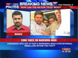 Congress sharpens attacks on Modi