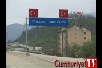 Suriye uçakları sınırı böyle bombaladı