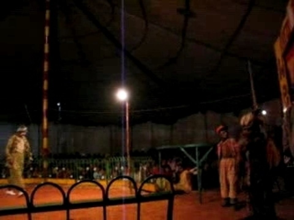 Goa track at Indian circus