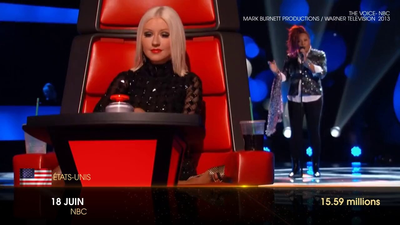 The Voice : 1er divertissement le plus regardé en 2013