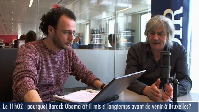 Le 11h02 : «Avec la venue d’Obama, Bruxelles conforte sa position de capitale diplomatique internationale»