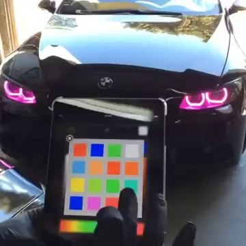 Renk Değiştiren Farlar - Angel Eyes