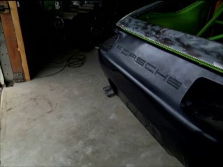 redemarrage Porsche 928 après création d'un faisceau électrique light.