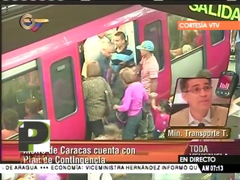 Cerradas estaciones Parque Carabobo y Bellas Artes debido a falla de electricidad
