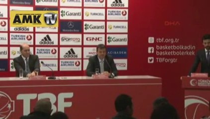 Ergin Ataman basın toplantısı düzenledi