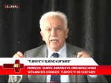 Doğu Perinçek: Suriye uçağını düşürerek PKK’ya destek oldular!