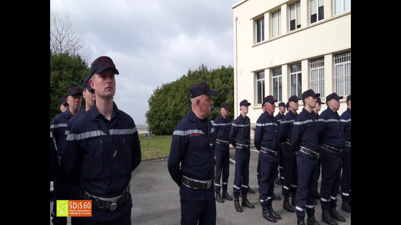 Premier entrainement pour les sapeurs-pompiers de l'Oise