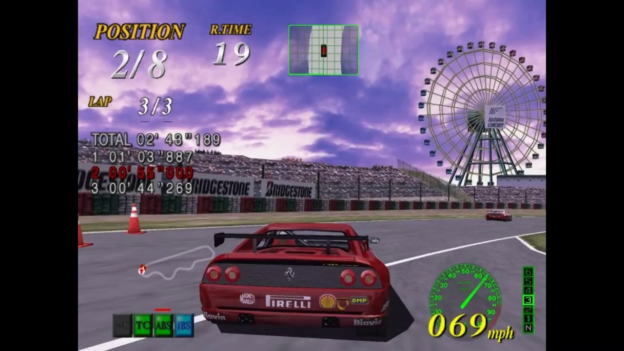 Ferrari F355 Challenge HD on PCSX2 Emulator