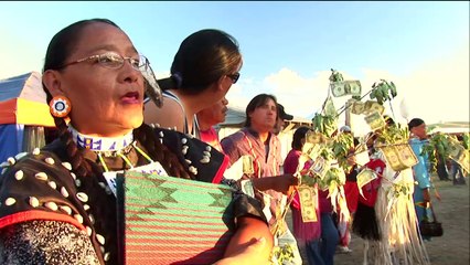 NAME GIVING CEREMONY OF BLUE MOCASSINS